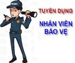 tuyen dung nhan vien bao ve o can gio